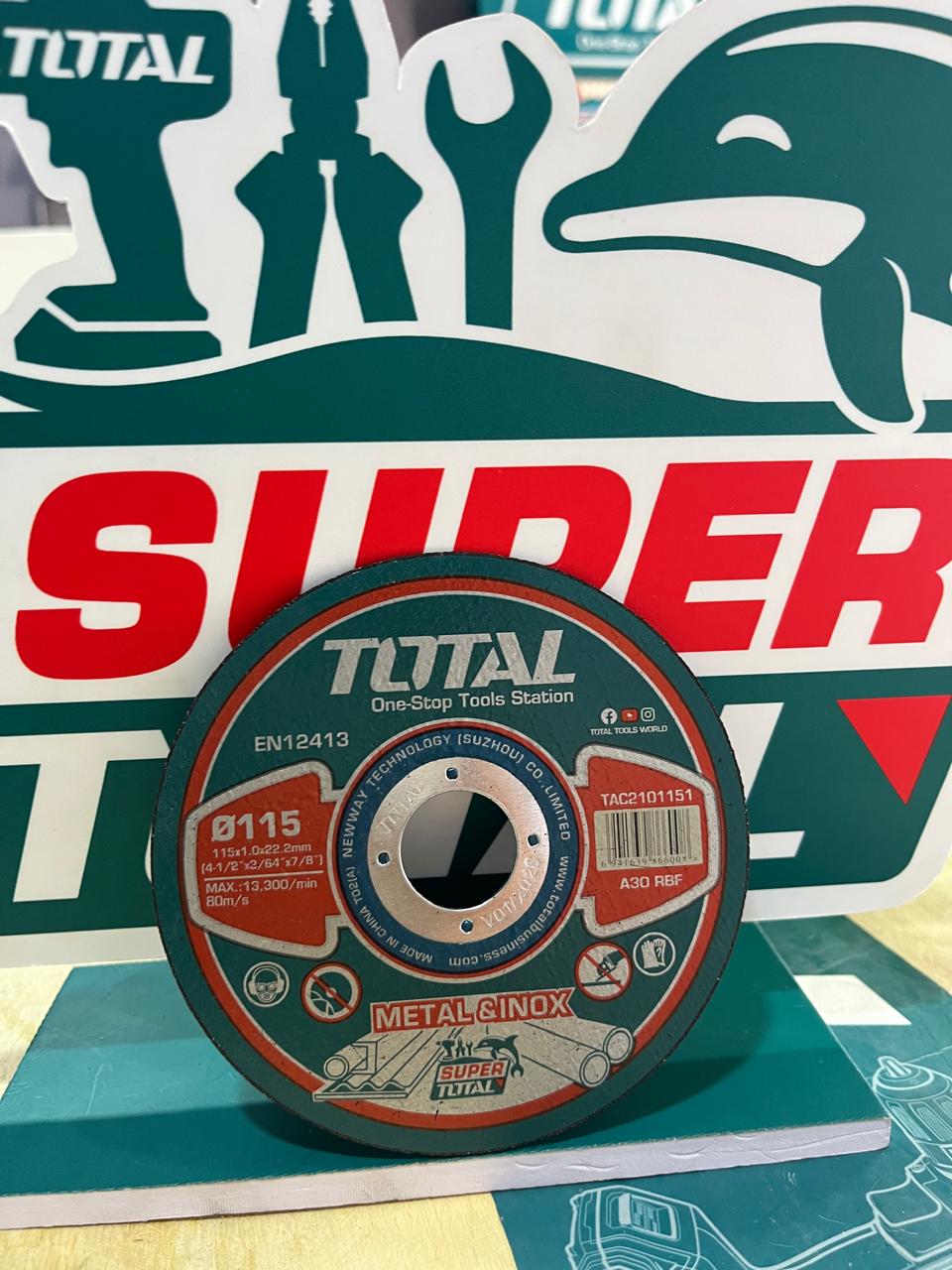 DISCO PARA METAL TOTAL FINO 4-1/2 TAC2101151